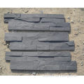 Black Slate Stacked Stone